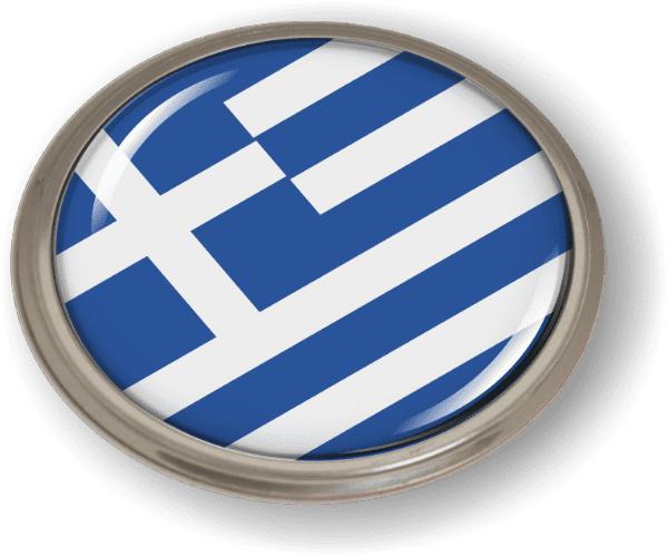 Greece - Flag - Country Emblem